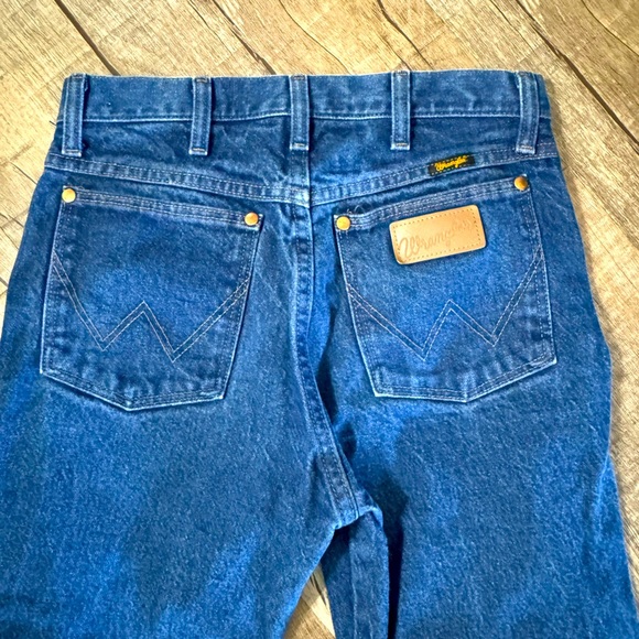 Wrangler Men's Cowboy Cut Blue Denim Original Fit Jean 29 x 32 - Picture 8 of 8